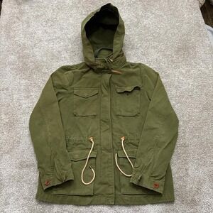 Levi Strauss & Co Women's Hoodie Small Long Sleeve Military Green